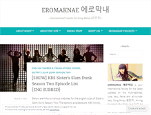 Tablet Screenshot of eromaknae.com